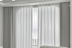 灰色配什么颜色好看窗帘_灰色配什么颜色好看窗帘效果图