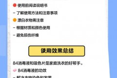 84消毒液成分是什么为什么叫84，84消毒液是因为什么命名的？