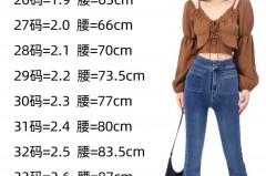 31的牛仔裤是多大腰围，牛仔裤31码是多少斤穿的？