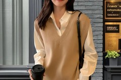 针织马甲是宽松的好还是修身的好，宽松针织马甲搭配？