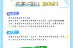 加湿器用自来水还是纯净水_加湿器加自来水还是加纯净水