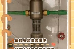 前置过滤器必须垂直安装吗，前置过滤器需要预留位置吗？