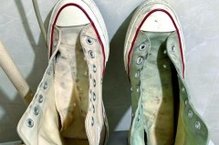 帆布鞋鞋垫发霉黑点怎洗掉_帆布鞋鞋垫黑了怎么洗干净