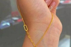 周大福小金条项链大的好看还是小的好看，周大福金条多少钱一根