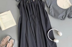 背带裙肩带老滑是什么原因，背带裙的背带总是滑掉怎么办