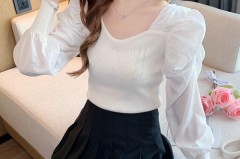 泡泡袖太蓬了可以缝小吗，泡泡袖太大了不用拆怎么改？