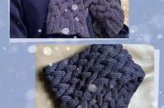 织围巾用多少mm的棒针好，织围巾用多大针