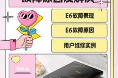 电磁炉总是出现E6哪里出了问题，电磁炉总是出现e6是怎么回事？