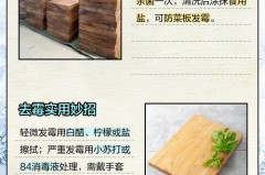 砧板发霉变黑怎样去除，砧板发霉变黑怎样去除干净