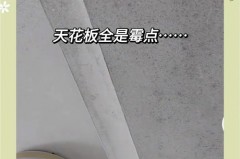 天花板发霉直接刮一遍腻子粉可以吗，天花板发霉修复多少钱？