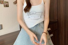 胖女生适合穿吊带背心吗，胖的女生穿吊带