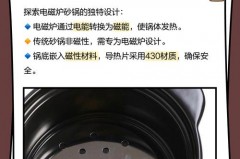 电磁炉烧砂锅快不快，电磁炉怎么用砂锅怎么煲汤？
