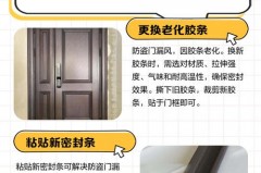 防盗门有缝隙漏风怎么处理，防盗门门框漏风怎么处理？