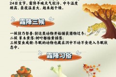 霜降是什么意思，霜降是怎么解释，霜降是干什么的