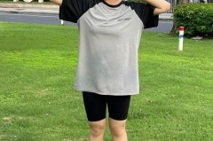 140斤能穿五分裤吗，140斤女人穿五分短裤可以吗？