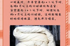 鹅绒被多少度盖合适，鹅绒被子多少斤保暖？