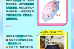 雨伞带黑胶的好还是不带好，雨伞带黑胶是什么意思？