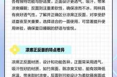 凉席哪面是正哪面是反，席子正反面对比照片