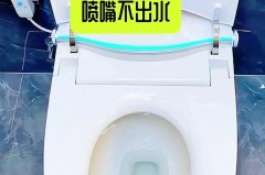 智能马桶便洗和妇洗不出水_智能马桶的妇洗为什么不会出水