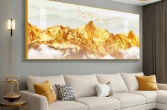 客厅挂画距离天花板多高合适_客厅挂画离天花板多少距离合适