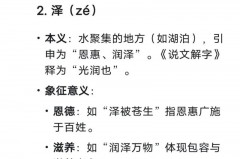 关于睿泽名字的含义是什么意思的信息