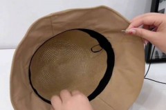 渔夫帽里有一根绳子是干嘛的，渔夫帽里有一根绳子怎么安装