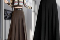 大百褶裙子和小百褶裙子怎么选取，百褶裙大褶好还是小褶好？