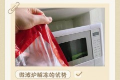 微波炉解冻肉用什么火多长时间，微波炉解冻肉用什么火力