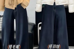 加绒牛仔裤穿着裤腿往上跑是质量不行吗，加绒牛仔裤老是往下掉怎么办