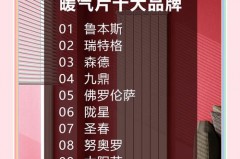 家庭用暖气片哪种牌子的好，家庭用暖气片哪种牌子的好费用多少钱