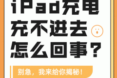 ipad充电50%充不进去了怎么回事_ipad充电到59不动
