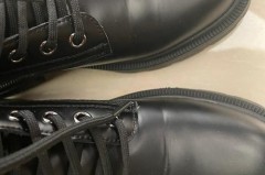 马丁靴穿着有折痕是真皮的吗，马丁靴鞋面折痕明显好吗？
