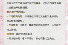 绵羊毛大衣会起静电吗，羊毛大衣容易起静电吗
