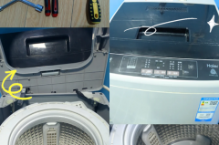 波轮洗衣机怎么拆开清洗，全自动波轮洗衣机怎么拆开清洗