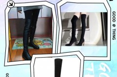 高筒靴过膝还是不过膝好看，高筒靴和过膝靴哪个显瘦