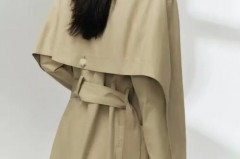 为什么风衣后面的布总翘_风衣后面的一块布老是拱起来