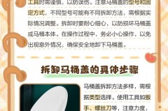 马桶盖怎么拆卸，马桶盖怎么拆卸最简单方法图解？