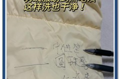 羽绒服被墨水弄脏了怎么办_羽绒服沾到墨水怎么洗干净