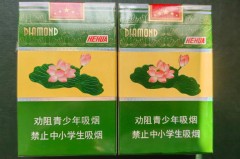 钻石荷花烟嘴中的绿线是啥_钻石荷花烟嘴中的绿线是啥意思