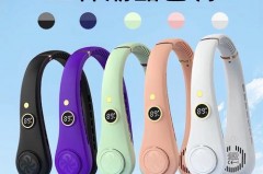 挂脖风扇能冲一晚上吗_挂脖风扇好用吗,脖子能吹风吗