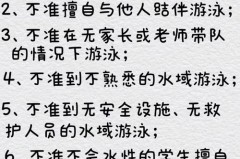 防溺水六不准的内容是什么，防溺水6不准