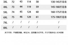 38码衣服适合多少斤的人，38码衣服是几个xl？