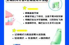 冲牙器一个喷头用多久，冲牙器的喷头多久换一次？