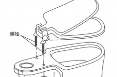 马桶盖怎么固定到马桶上的，马桶盖板怎么固定