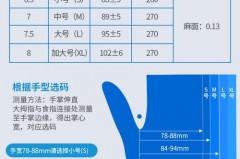 网上买手套怎么区分大小，网上买手套怎么区分大小尺寸