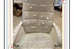 皮椅子都黑了怎么清洗，皮椅子都黑了怎么清洗掉