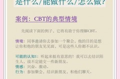 cbt是什么意思?_心理询问CBT是什么意思