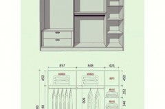 衣柜进深500是否窄了_衣柜进深最少多少
