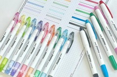荧光笔什么颜色不刺眼，荧光笔什么颜色更护眼？