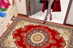 门口能放红色地垫吗，门口放红色的垫子好吗？